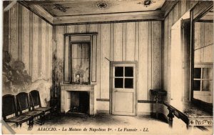 CPA CORSE - AJACCIO - La Maison de Napoléon Ier Le Fumoir (710185)