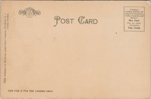 Steamer 'Providence' Ship Unused Polychrome TNC Postcard E81