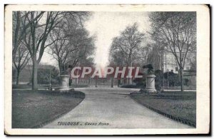 Postcard Old Toulouse Grand Rond