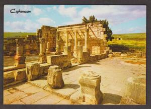 Ruins of the ancient synagogue in Capharnaum - Unused 1960s