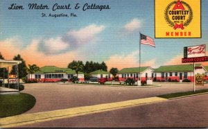 Florida St Augustine Lion Motor Court & Cottages