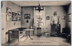 Postcard - Salon in the Tiefurt Castle I - Weimar, Germany