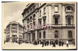 Old Postcard Milano Palazzo delle post e Telegrali