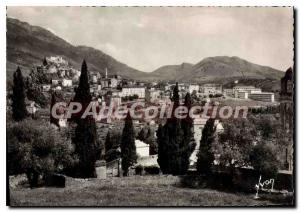 Modern Postcard Corsica Corte Vue Generale