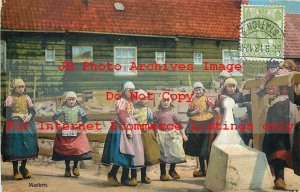 Netherlands, Marken, Group of Dutch Children