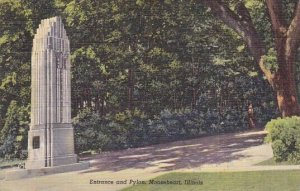Entrance And Pylon Mooseheart Illinois 1951