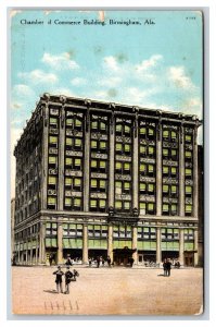 Chamber of Commerce Building Birmingham Alabama AL DB Postcard V12