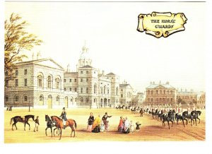 Textured Postcard, The Horse Guard, London, England