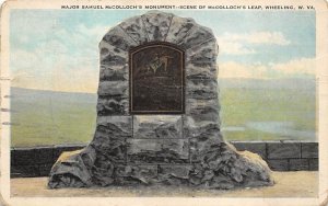 Major Samuel McColloch's Monument - Wheeling, West Virginia WV  