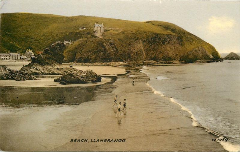 Wales Beach Llangranog 1959 Wales