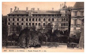 France   Blois Le Chateau Facade Francois les