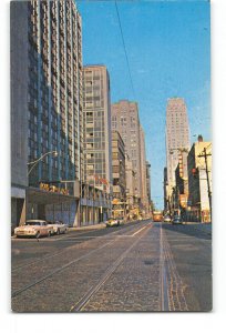 Toronto Ontario Canada Vintage Postcard King Street Looking East