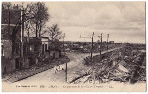 Vise Paris, Aisne - Ce qui reste de la ville de Tergnier