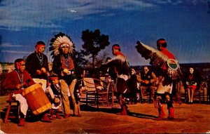 Arizona Grand Canyon Hopi Indian Dancers 1959