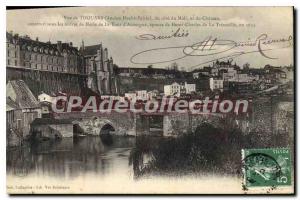 Postcard Old Thouars Du Cote Du Midi And The Castle