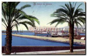 Italy Italia Old Postcard A saluto da Genova