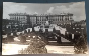 Postcard RPPC Spain Madrid Royal Palace