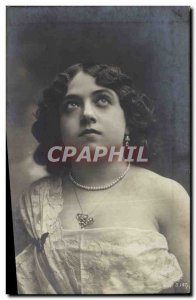 Postcard Old Woman Jewelry