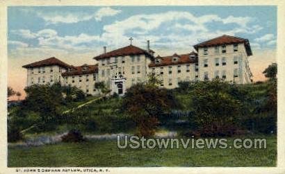 St. Johns Orphan Asylum - Utica, New York