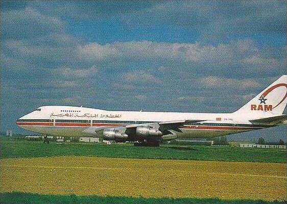 ROYAL AIR MAROC BOEING 747