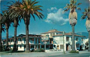 California 1965 Ocean Park Motel roadside Santa Barbara Colorpicture 5237