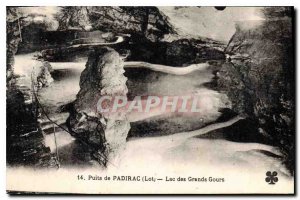 Postcard Old Well of Padirac Lot Great Lake Gours