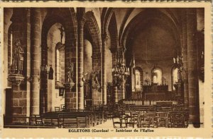 CPA Egletons Interieur de l'Eglise FRANCE (1051343)