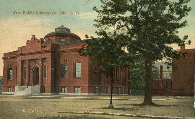 Free Public Library - Saint John NB, New Brunswick, Canada - DB