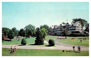 Postcard GOLF COURSE SCENE Northfield Massachusetts MA AQ5394