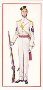 Carreras Vintage Cigarette Card Military Uniforms 1976 No 31 Sergeant 1853 Gr...