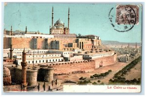 1907 Citadelle Cairo Egypt Antique Unposted Edition Holzmann Postcard