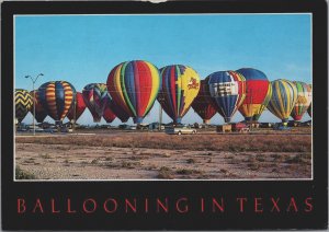 Ballooning In Texas Postcard BS.27