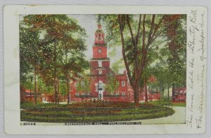 Independence Hall Home of the Liberty Bell - Philadelphia, PA - Vintage Postcard