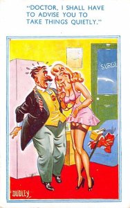 Promiscuous Woman With Doctor Cartoon Occupation, Doctor 1962 