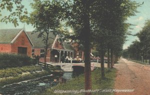 Netherlands Heerhugowaard Uitspanning Bloothooft Vintage Postcard 04.19