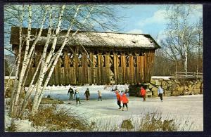 Ice Skating,Covered Bridge