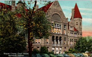 Richmond, Indiana - The Wayne County Court House - in the 1940s