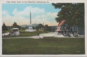 Postcard High Water Mark of the Rebellion Gettysburg PA