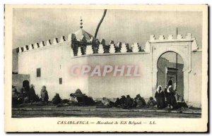 Old Postcard Casablanca Sidi Marabout Belyout