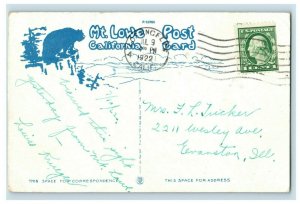 C.1920 San Gabriel Valley Catalina Island Mt Lowe Inspiration Point Postcard P79