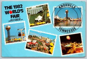 1982  World's Fair   Knoxville  Tennessee  Postcard