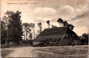 Netherlands Viersprong De Raven Te Stroe Vintage Postcard 09.64