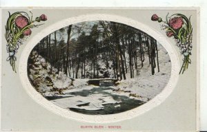 Scotland Postcard - Elwyn Glen - Roxburghshire - Winter - Ref 9163A