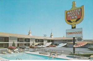 JACKSONVILLE, North Carolina, 1950-1960's; Master Host Town House, Swimmign Pool