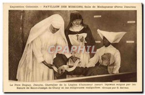 Old Postcard Paris Colonial Exhibition Pavillon Des Missions Room Madagascar ...