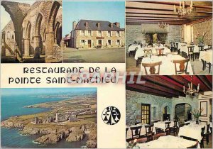 Postcard Modern restaurant Pointe Saint Mathieu