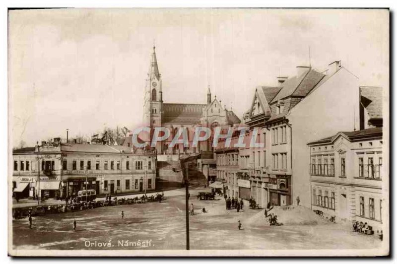 Old Postcard Orlova Namesti