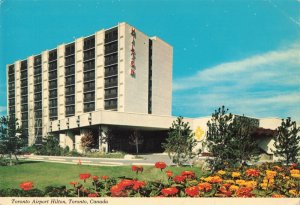 c.1974 Toronto Airport Hilton Toronto Canada Continental Postcard 10C1-687