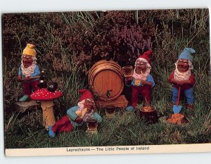 Postcard Leprechauns The Little People of Ireland