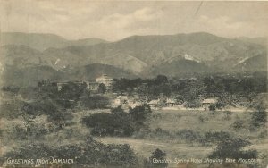 Postcard Jamica Caribbean C-1910 Constant Springs Hotel Blue Mountain 23-8691